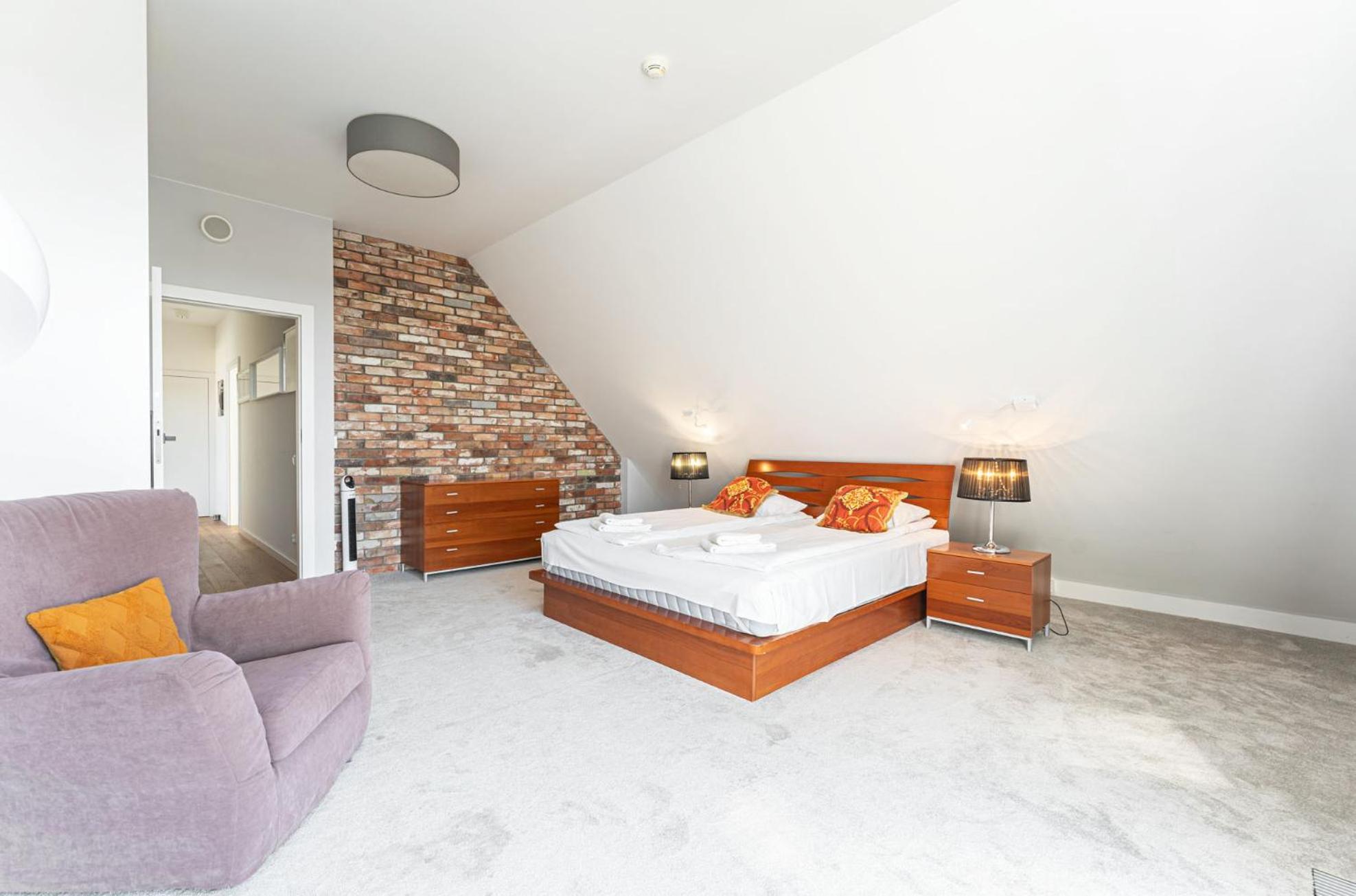 Apartmán Penthouse Comfort Granaria Gdaňsk